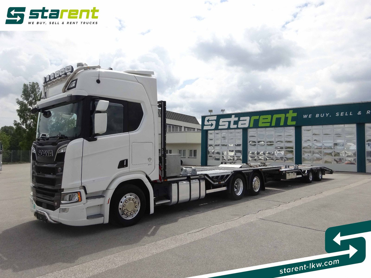 Scania R770 V8 Fahrzeugtransporter + Ziegler Anhänger - Autotransporter truck: picture 1 Scania R770 V8 Fahrzeugtransporter + Ziegler Anhänger - Autotransporter truck: picture 1