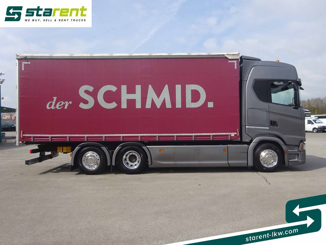 Scania S500 Planen Aufbau Schwarzmüller 6x2, Standklima - Curtainsider truck: picture 4 Scania S500 Planen Aufbau Schwarzmüller 6x2, Standklima - Curtainsider truck: picture 4