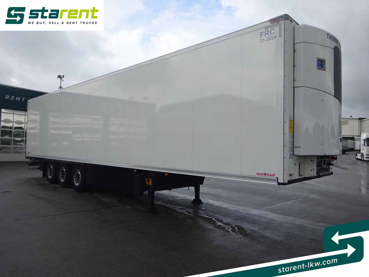 Schmitz Cargobull Thermo King SLXi300, Palettenkasten - Refrigerator semi-trailer: picture 3 Schmitz Cargobull Thermo King SLXi300, Palettenkasten - Refrigerator semi-trailer: picture 3