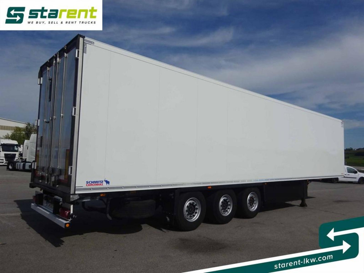 Schmitz Carrier Vector 1550 Palettenkasten Zurrleiste - Refrigerator semi-trailer: picture 5 Schmitz Carrier Vector 1550 Palettenkasten Zurrleiste - Refrigerator semi-trailer: picture 5