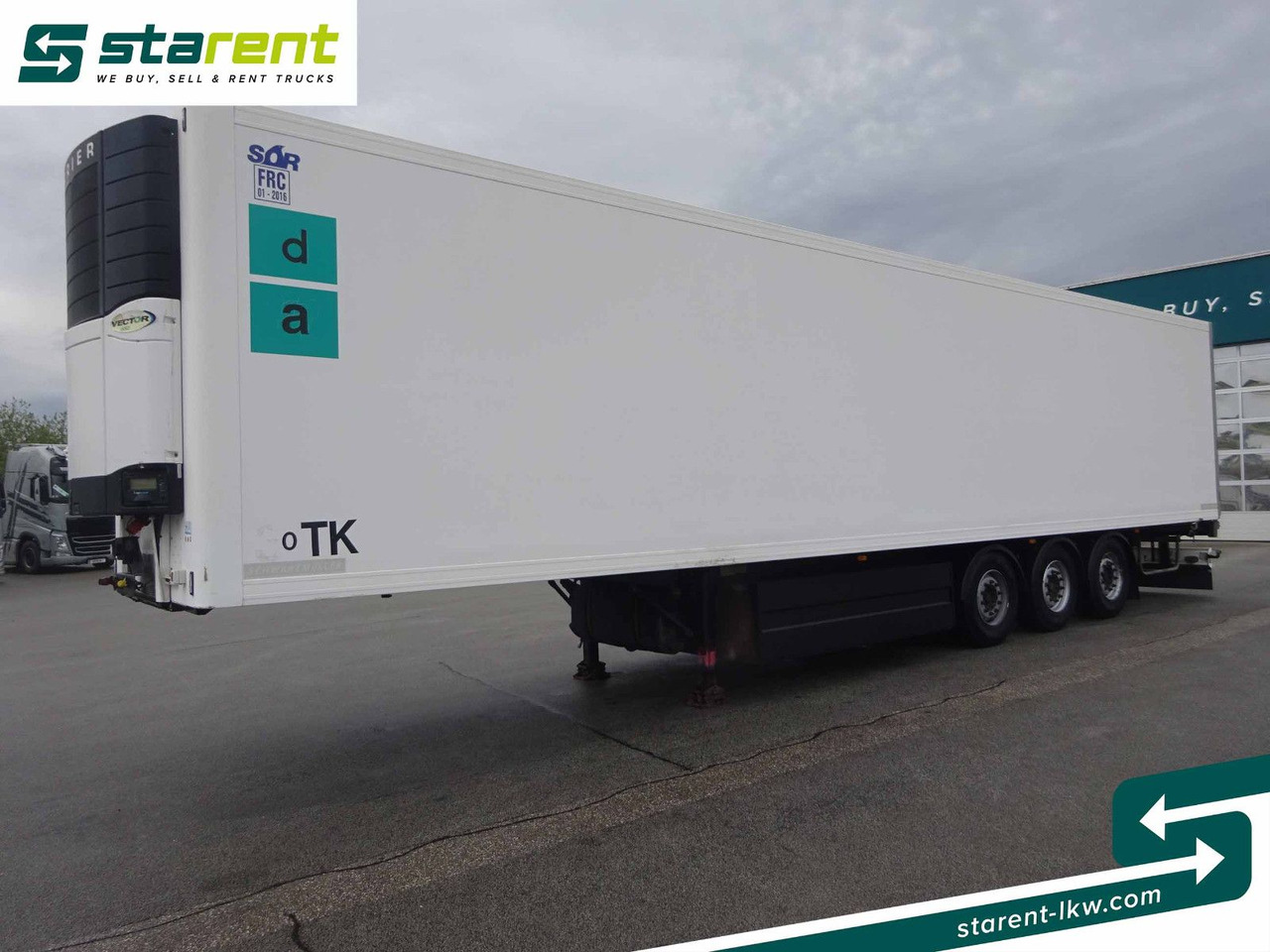 Schwarzmüller Carrier Vector 1850 Palettenkasten - Refrigerator semi-trailer: picture 1 Schwarzmüller Carrier Vector 1850 Palettenkasten - Refrigerator semi-trailer: picture 1