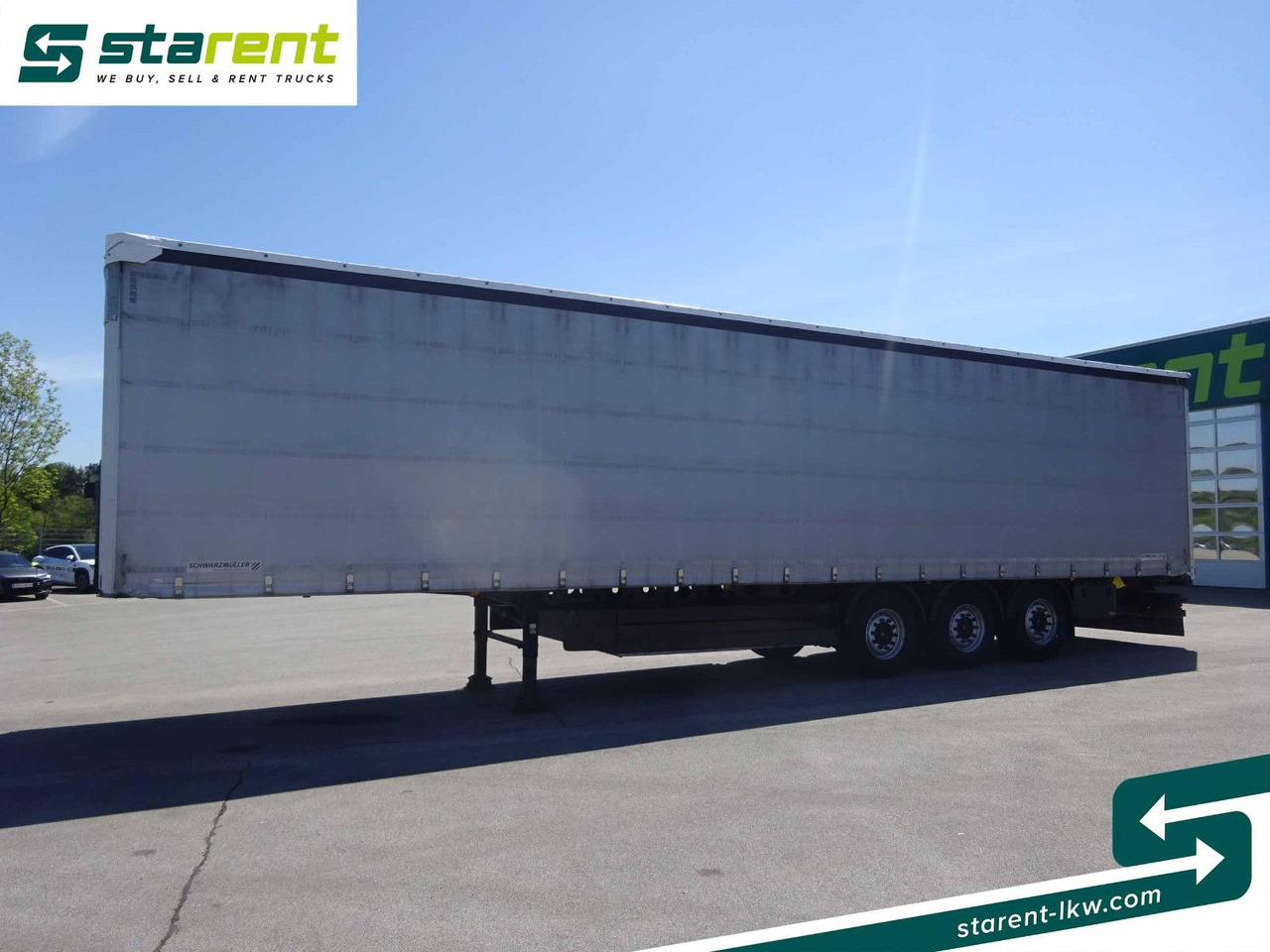 Schwarzmüller Tautliner, Liftachsen, Palettenkasten, SAF - Curtainsider semi-trailer: picture 1 Schwarzmüller Tautliner, Liftachsen, Palettenkasten, SAF - Curtainsider semi-trailer: picture 1