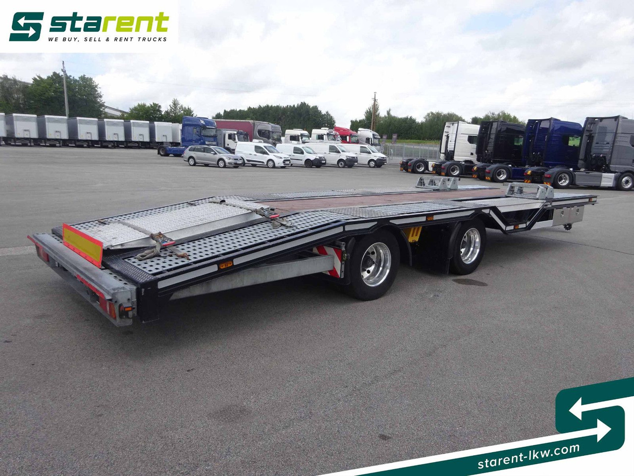Ziegler Starrdeichselanhänger ZA20, Alufelgen - Chassis trailer: picture 5 Ziegler Starrdeichselanhänger ZA20, Alufelgen - Chassis trailer: picture 5