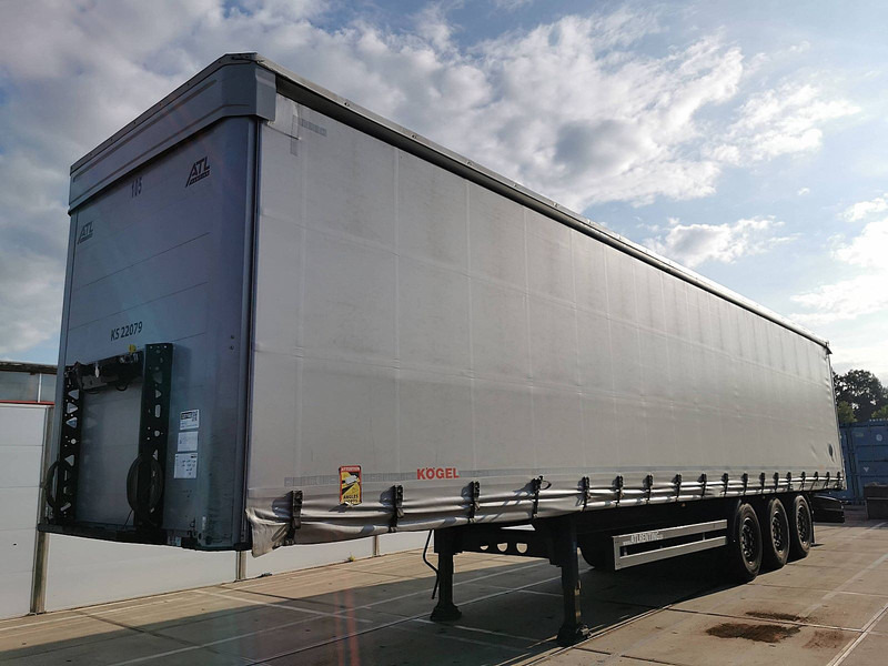 Kögel S24-1 Edscha,SAF - Curtainsider semi-trailer: picture 1 Kögel S24-1 Edscha,SAF - Curtainsider semi-trailer: picture 1
