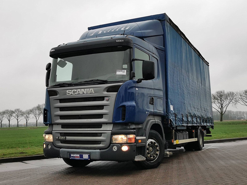 Scania R420 MANUAL RETARDER - Curtainsider truck: picture 1 Scania R420 MANUAL RETARDER - Curtainsider truck: picture 1