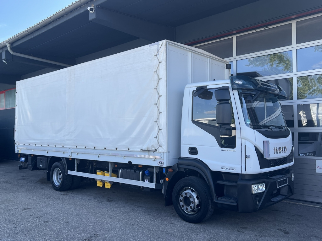 Iveco EuroCargo ML160E28 Klima 7,1m PrLBW 1.Hand 99`Km - Curtainsider truck: picture 1 Iveco EuroCargo ML160E28 Klima 7,1m PrLBW 1.Hand 99`Km - Curtainsider truck: picture 1