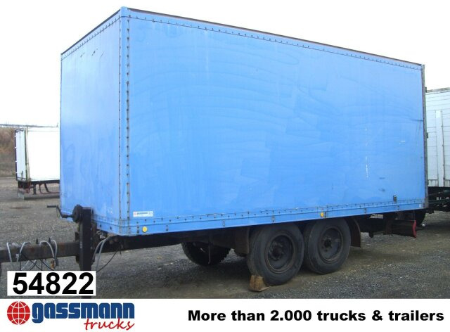 ACKERMANN-FRUEHAUF TPW A8,6/5,6E - Closed box trailer: picture 1 ACKERMANN-FRUEHAUF TPW A8,6/5,6E - Closed box trailer: picture 1