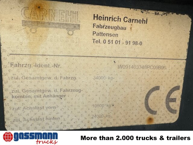 Carnehl CHKS/HH, Liftachse, Stahlmulde ca. 24m³ - Tipper semi-trailer: picture 3 Carnehl CHKS/HH, Liftachse, Stahlmulde ca. 24m³ - Tipper semi-trailer: picture 3