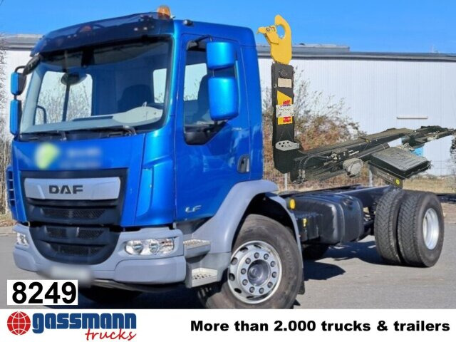 DAF LF 290 FA 4x2, Nebenantrieb, Navi, Abrollanlage - Hook lift truck: picture 1 DAF LF 290 FA 4x2, Nebenantrieb, Navi, Abrollanlage - Hook lift truck: picture 1