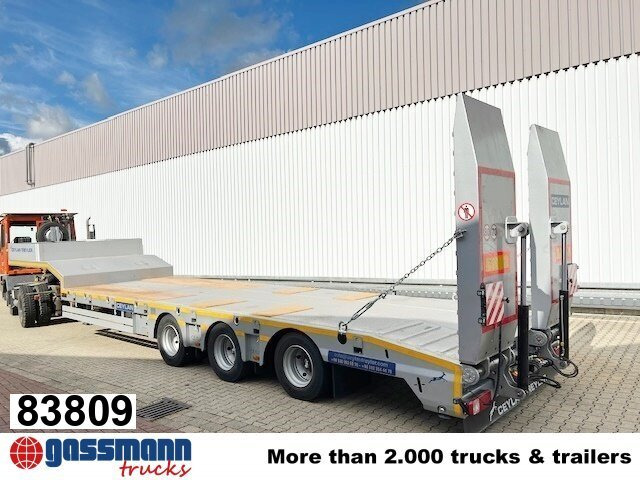 FSML 2 B1 mit Liftachse - Low loader semi-trailer: picture 1 FSML 2 B1 mit Liftachse - Low loader semi-trailer: picture 1