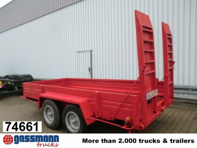 FUCHS, HEINRICH TG 4000 - Low loader trailer: picture 1 FUCHS, HEINRICH TG 4000 - Low loader trailer: picture 1