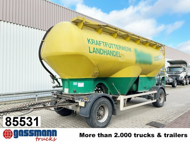 Feldbinder EUT 31.2 Silo-Anhänger, ca. 31m³, 4x Domdeckel - Tank trailer: picture 1 Feldbinder EUT 31.2 Silo-Anhänger, ca. 31m³, 4x Domdeckel - Tank trailer: picture 1