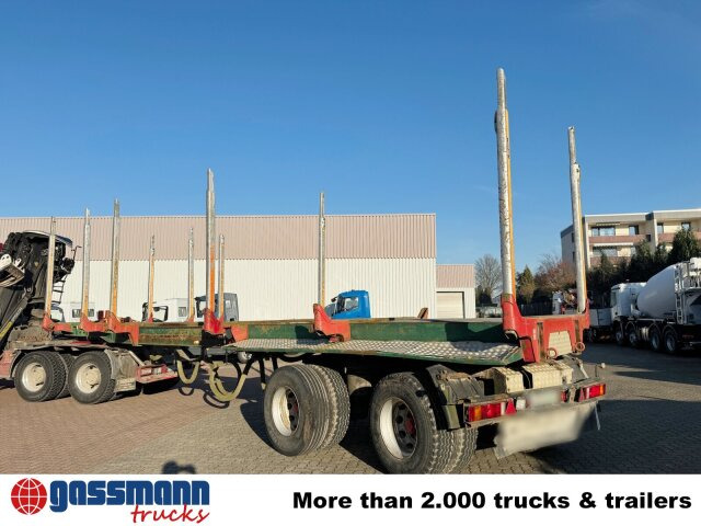 GLOGGER GSV 34, Lenk-/Liftachse, ausziehbar - Timber semi-trailer: picture 4 GLOGGER GSV 34, Lenk-/Liftachse, ausziehbar - Timber semi-trailer: picture 4