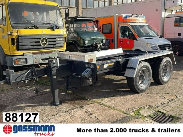 HKM A 13,3 EB, Absetzanhänger - Container transporter/ Swap body trailer: picture 1 HKM A 13,3 EB, Absetzanhänger - Container transporter/ Swap body trailer: picture 1