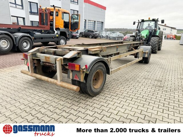 Hüffermann HSA 18.70, Schlittenabroller - Roll-off/ Skip trailer: picture 4 Hüffermann HSA 18.70, Schlittenabroller - Roll-off/ Skip trailer: picture 4
