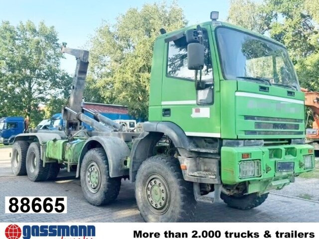 Iveco Euro Tech 410EH42 8x8, Abrollkipper - Hook lift truck: picture 1 Iveco Euro Tech 410EH42 8x8, Abrollkipper - Hook lift truck: picture 1