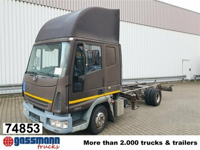 Iveco EuroCargo 75 E 17/4x2, 6x VORHANDEN! - Box truck: picture 1 Iveco EuroCargo 75 E 17/4x2, 6x VORHANDEN! - Box truck: picture 1
