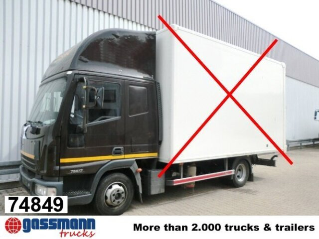 Iveco EuroCargo 75 E 17/4x2, 6x VORHANDEN! - Box truck: picture 1 Iveco EuroCargo 75 E 17/4x2, 6x VORHANDEN! - Box truck: picture 1
