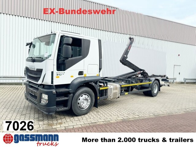 Iveco Stralis AT 190 S31FP-CM 4x2, LBW BÄR, - Hook lift truck: picture 1 Iveco Stralis AT 190 S31FP-CM 4x2, LBW BÄR, - Hook lift truck: picture 1