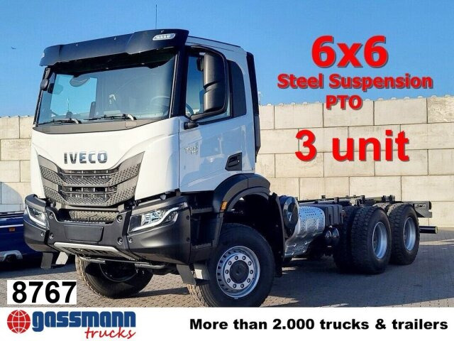 Iveco T-Way 360 6x6, Nebenantrieb, 3x VORHANDEN! - Cab chassis truck: picture 1 Iveco T-Way 360 6x6, Nebenantrieb, 3x VORHANDEN! - Cab chassis truck: picture 1