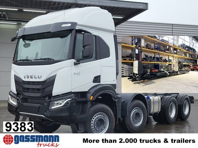 Iveco T-Way AT410T51/58 8x4, Retarder, 4x VORHANDEN! - Hook lift truck: picture 1 Iveco T-Way AT410T51/58 8x4, Retarder, 4x VORHANDEN! - Hook lift truck: picture 1