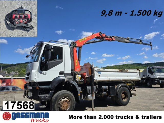 Iveco Trakker AD190T36W/T 4x4 mit Kran Palfinger PK - Tipper, Crane truck: picture 1 Iveco Trakker AD190T36W/T 4x4 mit Kran Palfinger PK - Tipper, Crane truck: picture 1