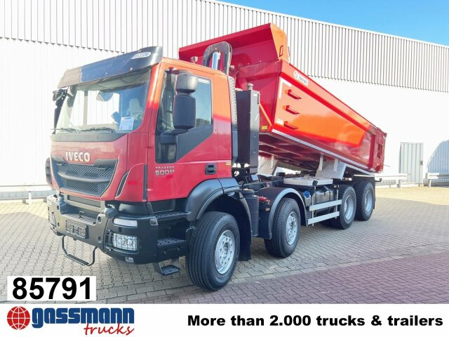 Iveco Trakker AD410T50 8x4, Stahlmulde ca. 16m³, - Tipper: picture 1 Iveco Trakker AD410T50 8x4, Stahlmulde ca. 16m³, - Tipper: picture 1