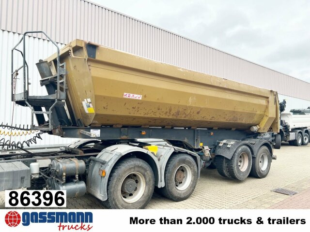 Kempf SKM 32/2 Stahlmulde ca. 23m³, Liftachse, - Tipper semi-trailer: picture 1 Kempf SKM 32/2 Stahlmulde ca. 23m³, Liftachse, - Tipper semi-trailer: picture 1
