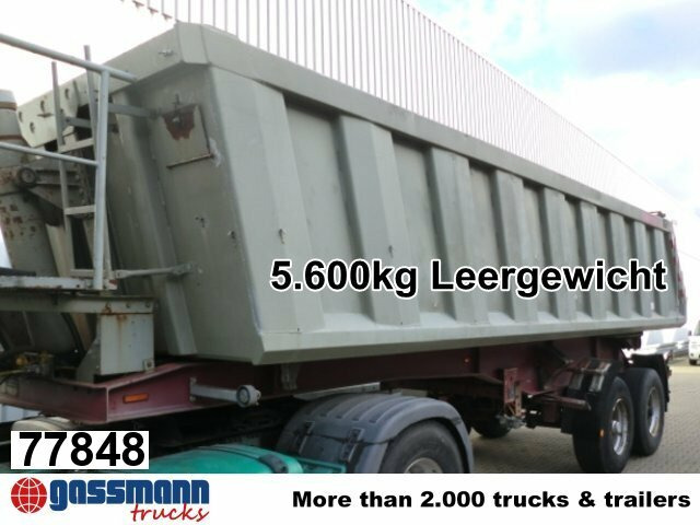 Kögel SKML 18, Alu Kastenmulde ca. 19m³ - Tipper semi-trailer: picture 1 Kögel SKML 18, Alu Kastenmulde ca. 19m³ - Tipper semi-trailer: picture 1