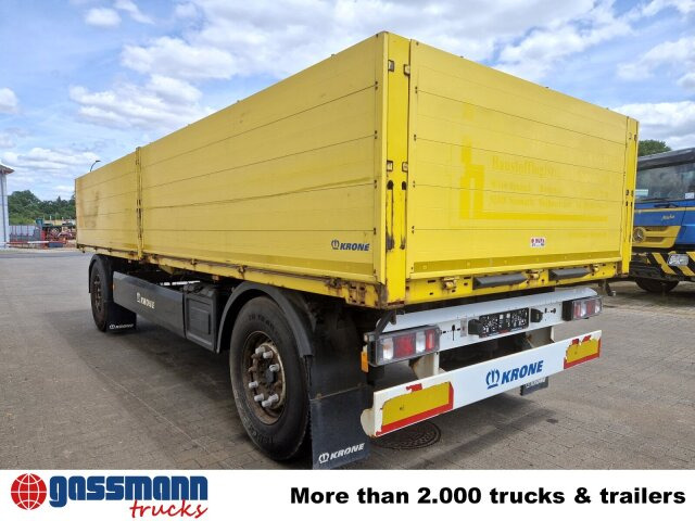 Krone AZP 18 Baustoffanhänger, 5x VORHANDEN! - Dropside/ Flatbed trailer: picture 2 Krone AZP 18 Baustoffanhänger, 5x VORHANDEN! - Dropside/ Flatbed trailer: picture 2