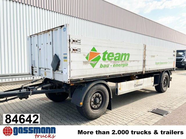 Krone AZP 18 - Dropside/ Flatbed trailer: picture 1 Krone AZP 18 - Dropside/ Flatbed trailer: picture 1