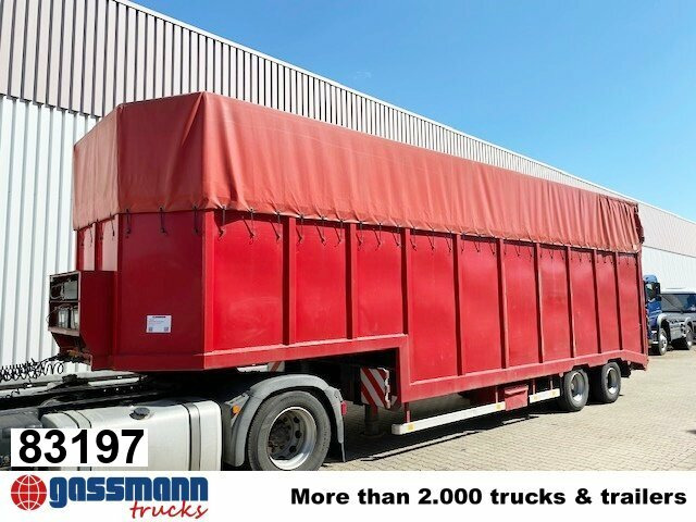 Langendorf SATUE 20/24 mit durchgehender hydr. Rampe - Low loader semi-trailer: picture 1 Langendorf SATUE 20/24 mit durchgehender hydr. Rampe - Low loader semi-trailer: picture 1