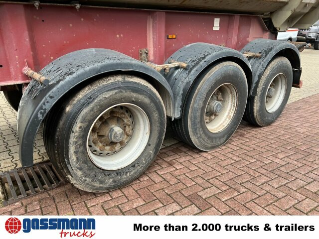 Tipper semi-trailer Langendorf SKS-HS 24/28, Stahlmulde ca. 24m³, Liftachse: picture 8
