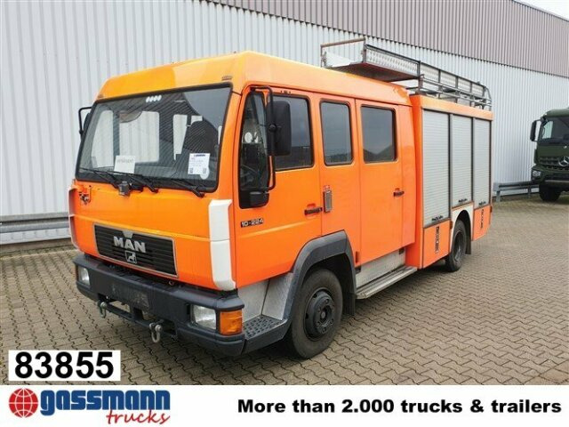 MAN 10.224 LC 4x2 BB Doka, TLF 16/12, 6-Zylinder - Fire truck: picture 1 MAN 10.224 LC 4x2 BB Doka, TLF 16/12, 6-Zylinder - Fire truck: picture 1