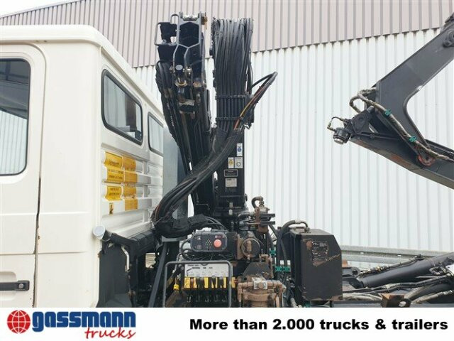 MAN 14.152 F 4x2 BB mit Kran Hiab 060-2 - Hook lift truck, Crane truck: picture 4 MAN 14.152 F 4x2 BB mit Kran Hiab 060-2 - Hook lift truck, Crane truck: picture 4