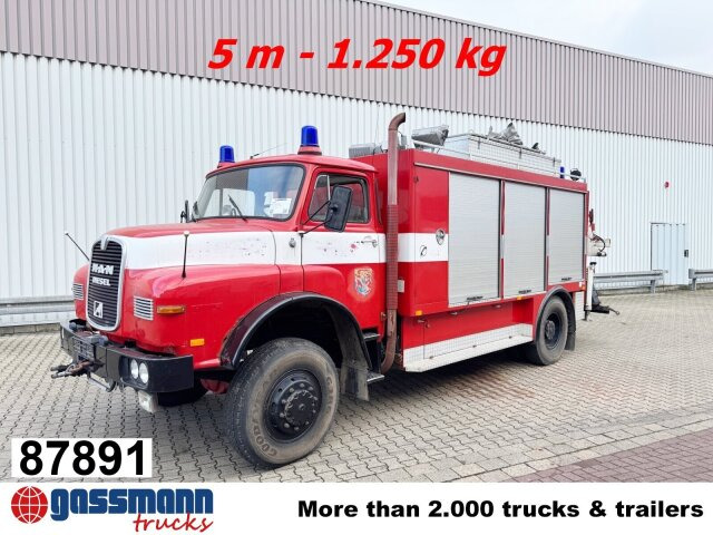 MAN 16.168 HAK 4x4, Seilwinde, Heckkran Hiab 650/1 - Ambulance: picture 1 MAN 16.168 HAK 4x4, Seilwinde, Heckkran Hiab 650/1 - Ambulance: picture 1