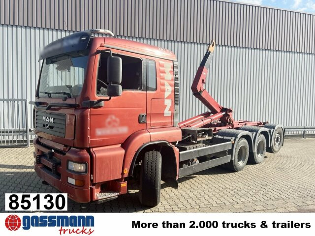 MAN TGA 25.530 8x4-4 BL, Lift-/Lenkachse - Hook lift truck: picture 1 MAN TGA 25.530 8x4-4 BL, Lift-/Lenkachse - Hook lift truck: picture 1