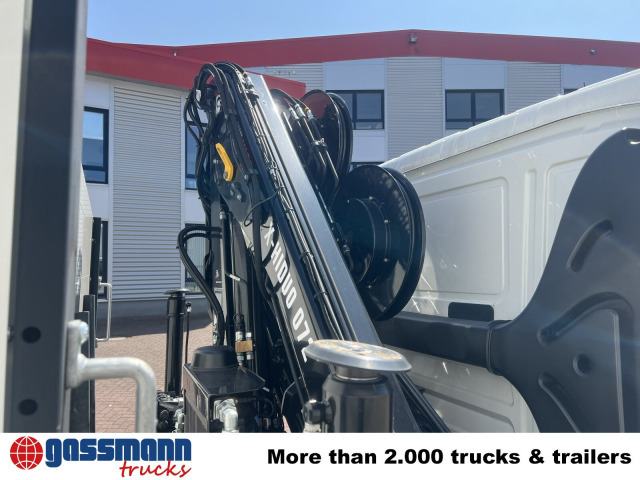 MAN TGL 12.190 4x2 BL mit Kran Hiab Hiduo 072DS-4 - Dropside/ Flatbed truck, Crane truck: picture 5 MAN TGL 12.190 4x2 BL mit Kran Hiab Hiduo 072DS-4 - Dropside/ Flatbed truck, Crane truck: picture 5