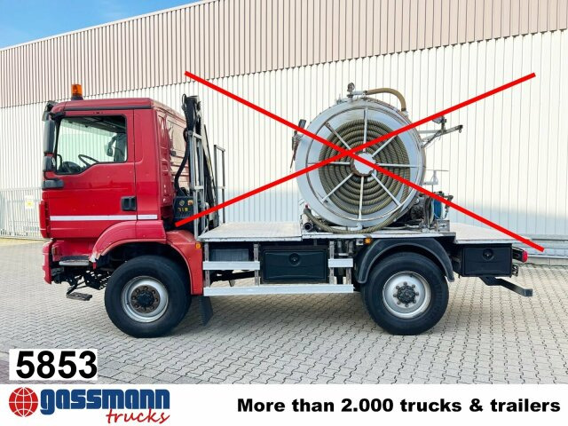 MAN TGM 13.250/340 4X4BL, Einzelbereifung, 2x - Cab chassis truck, Crane truck: picture 1 MAN TGM 13.250/340 4X4BL, Einzelbereifung, 2x - Cab chassis truck, Crane truck: picture 1