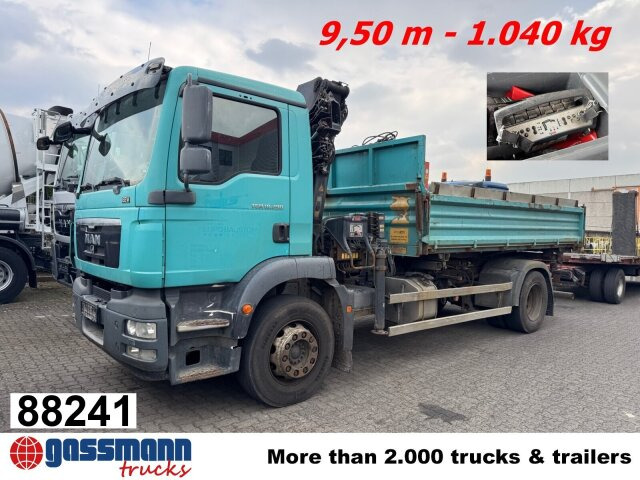 MAN TGM 18.290 4x2 LL, EEV, Kran Hiab XS 111 ES-3 - Tipper, Crane truck: picture 1 MAN TGM 18.290 4x2 LL, EEV, Kran Hiab XS 111 ES-3 - Tipper, Crane truck: picture 1
