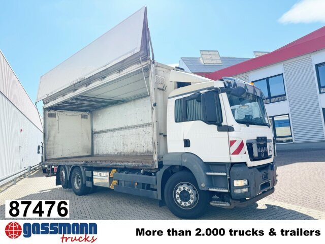 MAN TGS 26.360 6X2-4 BL, Lift-/Lenkachse, - Box truck: picture 1 MAN TGS 26.360 6X2-4 BL, Lift-/Lenkachse, - Box truck: picture 1