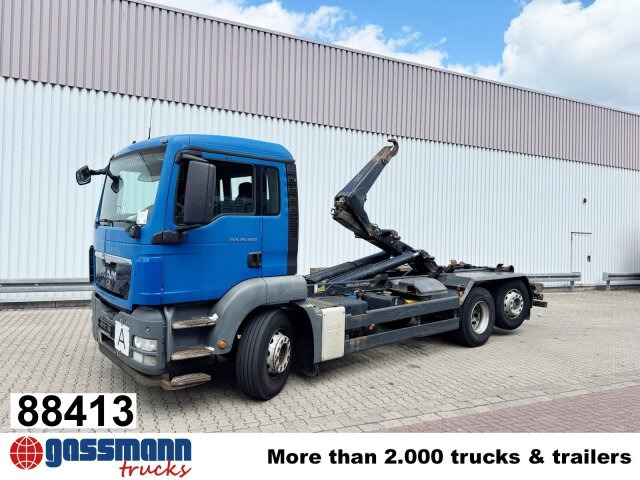 MAN TGS 26.400 6x2-4 BL, Lenk-/Liftachse, - Hook lift truck: picture 1 MAN TGS 26.400 6x2-4 BL, Lenk-/Liftachse, - Hook lift truck: picture 1