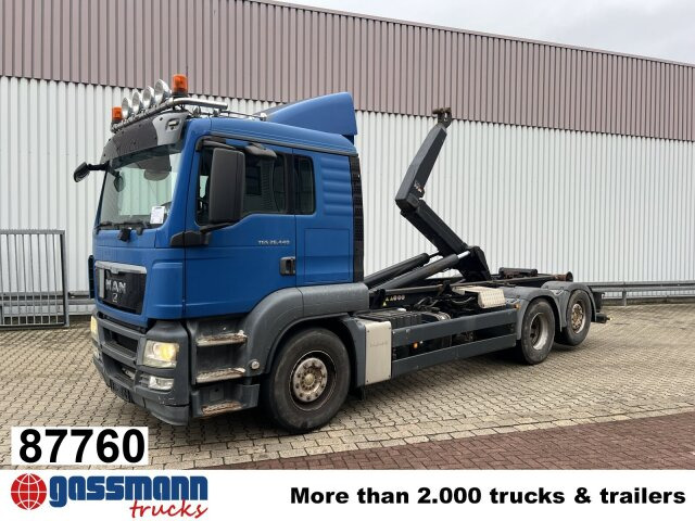 MAN TGS 26.440 6x2-2 BL, Intarder, Liftachse - Hook lift truck: picture 1 MAN TGS 26.440 6x2-2 BL, Intarder, Liftachse - Hook lift truck: picture 1