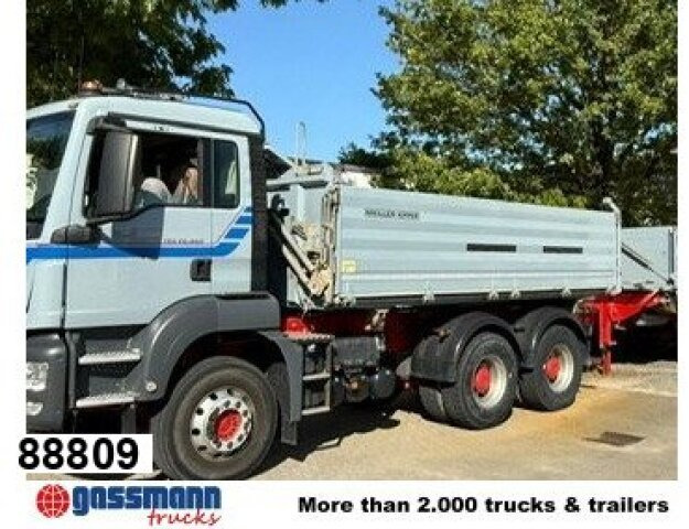 MAN TGS 26.460 6x4 BL, Alu-Bordwände - Tipper: picture 1 MAN TGS 26.460 6x4 BL, Alu-Bordwände - Tipper: picture 1