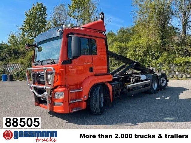MAN TGS 26.480 6x2-4 BL, Intarder, Lenk-/Liftachse, - Hook lift truck: picture 1 MAN TGS 26.480 6x2-4 BL, Intarder, Lenk-/Liftachse, - Hook lift truck: picture 1