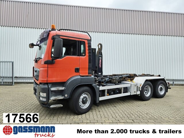 MAN TGS 26.480 6x4H-4 BL, Multilift Abroller - Hook lift truck: picture 1 MAN TGS 26.480 6x4H-4 BL, Multilift Abroller - Hook lift truck: picture 1