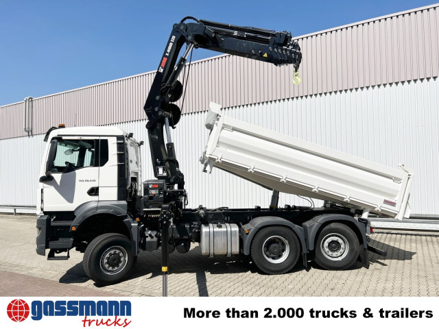 MAN TGS 28.430 6x4-4 BL CH, Lenk-/Liftachse, Kran - Tipper, Crane truck: picture 5 MAN TGS 28.430 6x4-4 BL CH, Lenk-/Liftachse, Kran - Tipper, Crane truck: picture 5