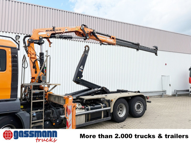 MAN TGS 28.440 6x2-4 BL, Lenk-/Liftachse, Kran Atlas - Hook lift truck, Crane truck: picture 2 MAN TGS 28.440 6x2-4 BL, Lenk-/Liftachse, Kran Atlas - Hook lift truck, Crane truck: picture 2
