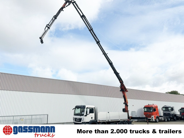 Dropside/ Flatbed truck, Crane truck MAN TGS 35.440 8x4 BL, Navi, Heckkran Palfinger: picture 9 Dropside/ Flatbed truck, Crane truck MAN TGS 35.440 8x4 BL, Navi, Heckkran Palfinger: picture 9