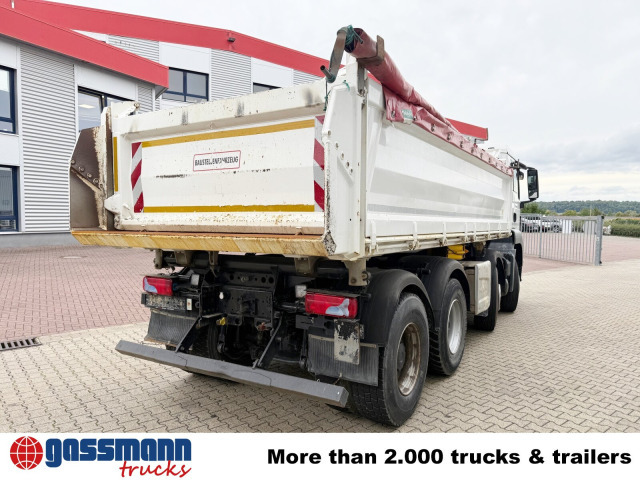 Tipper MAN TGS 35.460 8X4 BB, Meiller Bordmatik, Rollplane,: picture 11